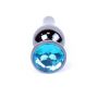 Biżuteria analna stalowa MyLove Toys jasnoniebieska 9.5 cm - 2