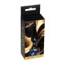 Biżuteria analna stalowa z diamentem MyLove Toys ciemnoniebieska 9,5 cm - 3