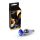 Biżuteria analna stalowa z diamentem MyLove Toys ciemnoniebieska 9,5 cm