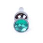 Korek analny stalowy MyLove Toys zielony 9.5 cm - 3