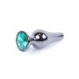 Korek analny stalowy MyLove Toys zielony 9.5 cm - 11