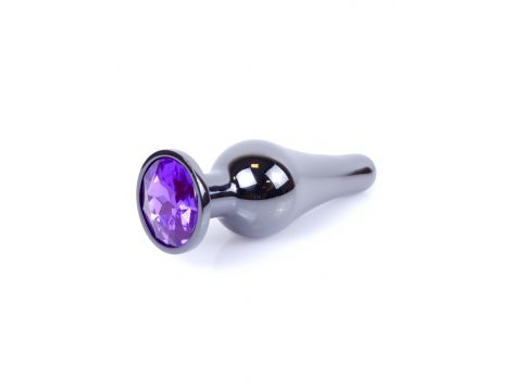 Korek analny ze stali MyLove Toys fioletowy 9,5 cm - 11