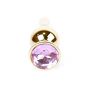 Korek analny różowozłoty z diamentem MyLove Toys 9,5 cm - 6
