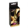 Biżuteria analna stalowa MyLove Toys z diamentem różowa 9,5 cm - 3