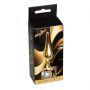 Korek analny stalowy złoty z diamencikiem MyLove Toys 9.5 cm - 5