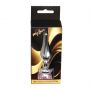 Srebrny korek analny z diamentem MyLove Toys 9,5 cm - 2