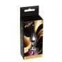 Biżuteria analna srebrna z różowym diamencikiem MyLove Toys 9.5 cm - 3