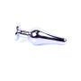 Biżuteria analna srebrna z różowym diamencikiem MyLove Toys 9.5 cm - 6