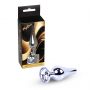 Korek analny srebrny z diamentem MyLove Toys 9,5 cm - 4