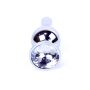 Korek analny srebrny z diamentem MyLove Toys 9,5 cm - 5