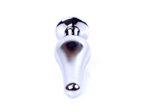 Biżuteria analna srebrna MyLove Toys ciemnoniebieska 9,5 cm - 6