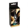 Biżuteria analna srebrna MyLove Toys zielona 9,5 cm - 4
