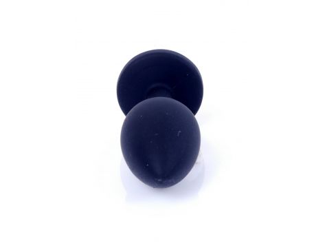 Biżuteria analna silikonowa MyLove Toys czarna mała 7 cm - 8