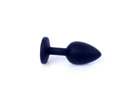 Biżuteria analna silikonowa MyLove Toys czarna mała 7 cm - 5