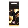 Biżuteria analna silikonowa MyLove Toys czarna mała 7 cm - 3