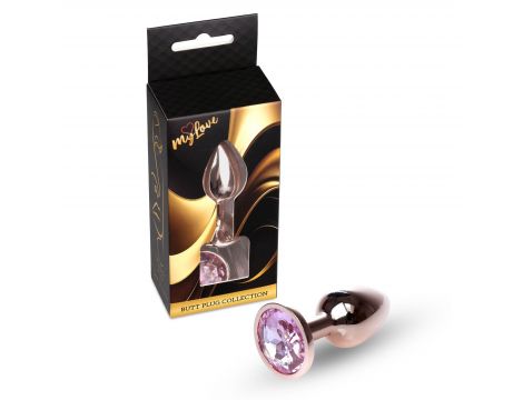 Biżuteria analna Red Gold Rose MyLove Toys 7 cm - 4