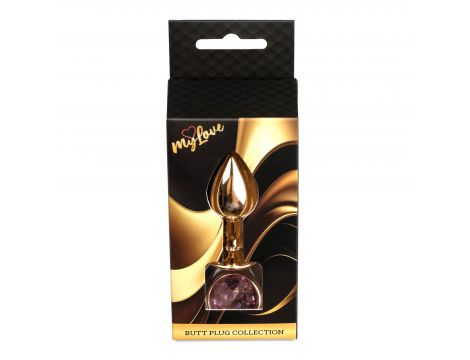 Biżuteria analna Red Gold Rose MyLove Toys 7 cm - 3