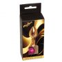Stalowy korek analny z diamentem MyLove Toys różowy 7 cm - 5