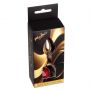 Biżuteria analna stalowa z diamentem MyLove Toys czerwona 7 cm - 2