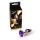 Korek analny stalowy z diamentem MyLove Toys fioletowy 7 cm