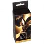 Korek analny stalowy z diamentem MyLove Toys czarny 7 cm - 4