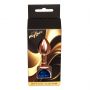 Stalowy korek analny z diamentem MyLove Toys granatowy 7 cm - 6