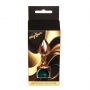 Korek analny stalowy MyLove Toys zielony z diamentem 7 cm - 4