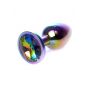Korek analny ze stali nierdzewnej z diamencikiem MyLove Toys 7 cm - 10