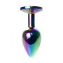 Korek analny ze stali nierdzewnej z diamencikiem MyLove Toys 7 cm - 7