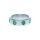 Pierścień-Metal Cock Ring with Green Diamonds Large