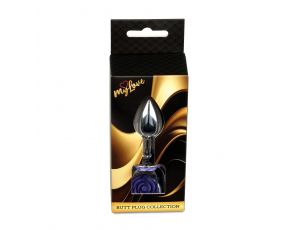 MyLove Toys - Jewellery Silver PLUG ROSE- Purple