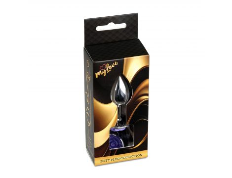 MyLove Toys - Jewellery Silver PLUG ROSE- Purple - 2