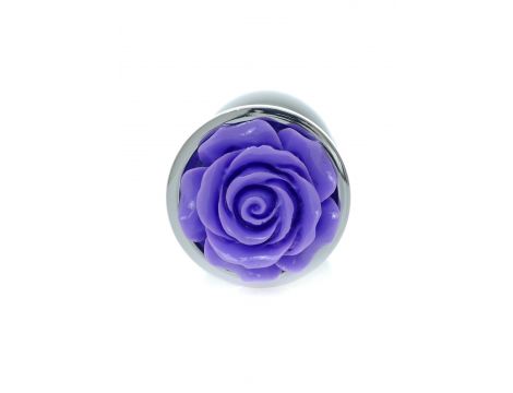 MyLove Toys - Jewellery Silver PLUG ROSE- Purple - 5