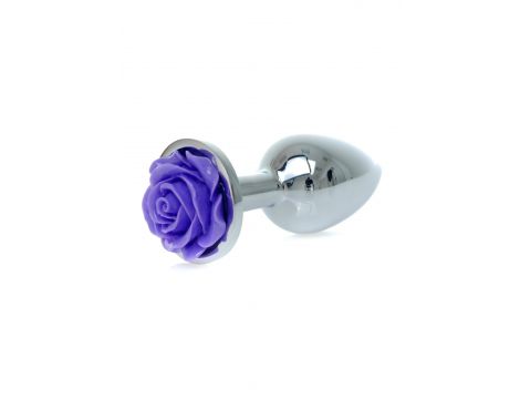 MyLove Toys - Jewellery Silver PLUG ROSE- Purple - 3