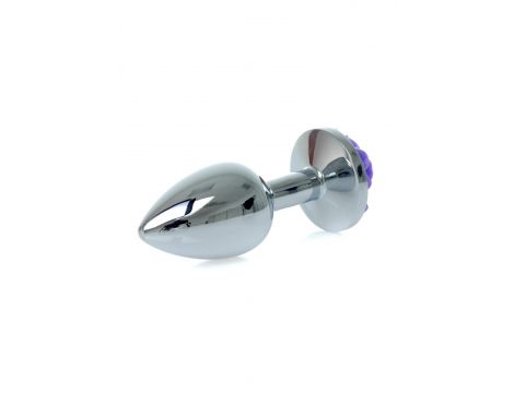 MyLove Toys - Jewellery Silver PLUG ROSE- Purple - 7