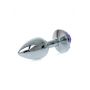MyLove Toys - Jewellery Silver PLUG ROSE- Purple - 8