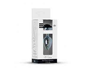 Plug-Jewellery Silver PLUG ROSE- Black