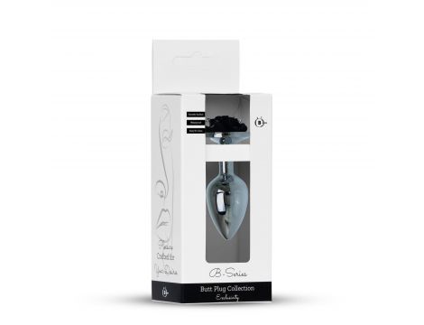 Plug-Jewellery Silver PLUG ROSE- Black