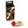 Biżuteria analna złota z czerwoną różą MyLove Toys 7 cm