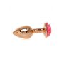 Korek analny z różą MyLove Toys różowy 7 cm - 6