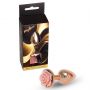 Biżuteria analna stalowa Rose Peach MyLove Toys 7 cm - 5