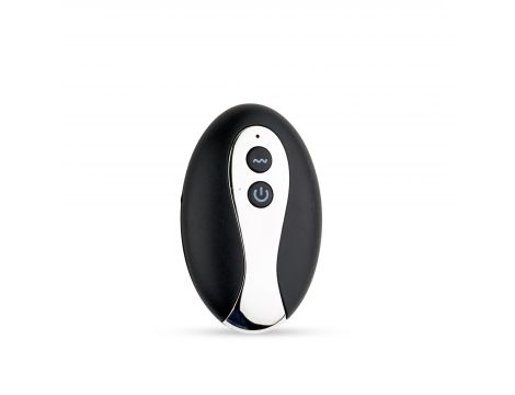 Wibrujący metalowy korek analny z pilotem USB M B Series HeavyFun - 4