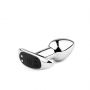 Metalowy wibrujący korek analny z pilotem B Series HeavyFun USB - 5