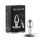 Metalowy wibrujący korek analny z pilotem B Series HeavyFun USB