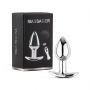 Korek analny metalowy wibrujący z pilotem USB B Series HeavyFun - 5