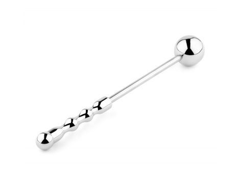 Stalowy korek analny z długim uchwytem HeavyFun 27,5 cm - 5