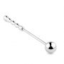 Stalowy korek analny z długim uchwytem HeavyFun 27,5 cm - 2