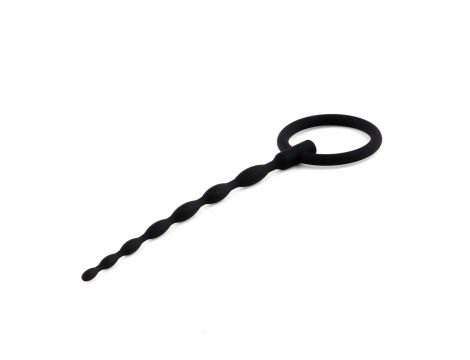 Elastyczny silikonowy plug do penisa stopniowany 16 cm HeavyFun - 2