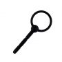 Silikonowy plug penisowy z kanałem HeavyFun 10,5 cm - 5