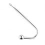 Stalowy hak analny HeavyFun z kulką 3,2 cm 24 cm - 2